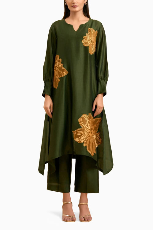 Olive Chicory Suit Set