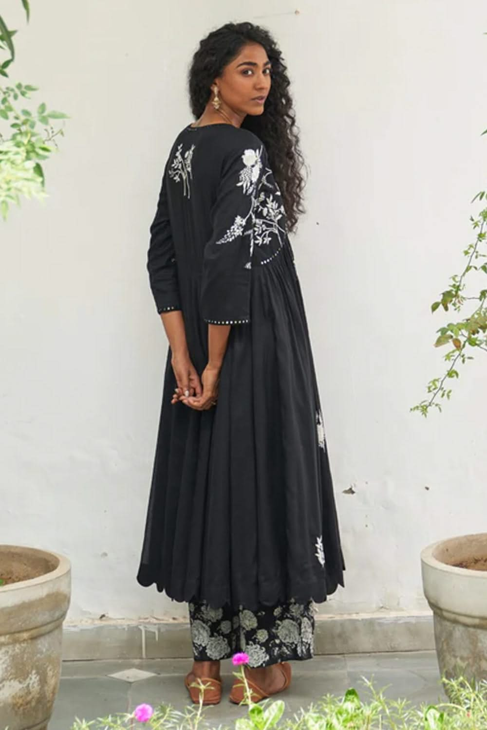 Chuimui Black Kurta Set