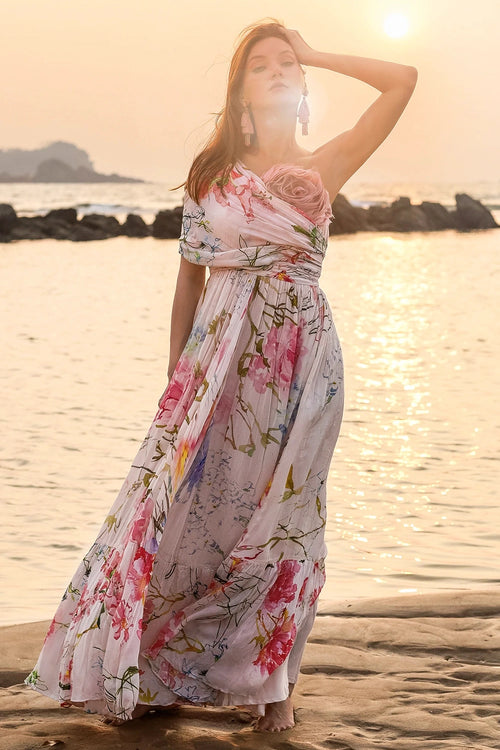 Ethereal Rose Dress