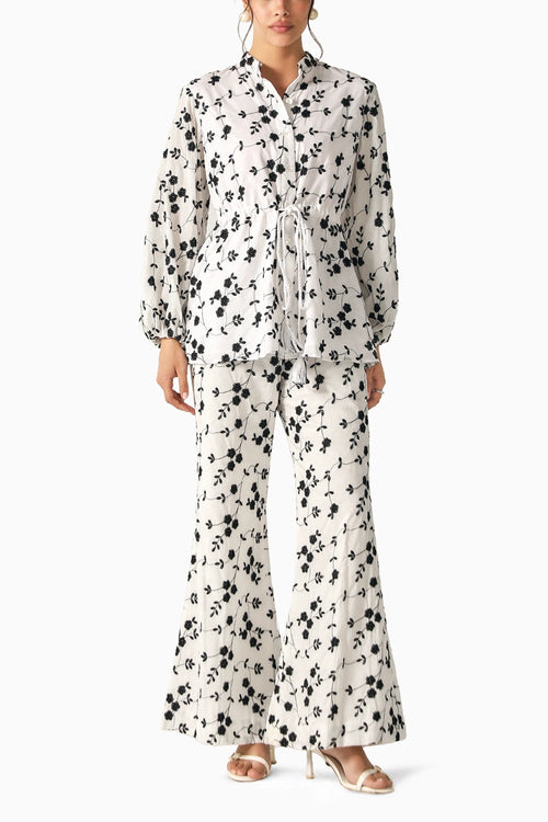 Sage White Co-ord Set
