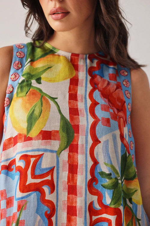 Summer Zest Isles Harper Mini Dress