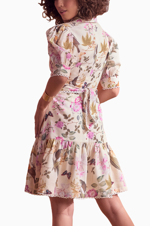 Dainty Spring Hues Short Dress