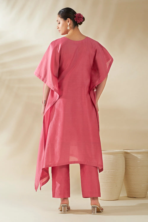 Pink Maira Kaftan Set