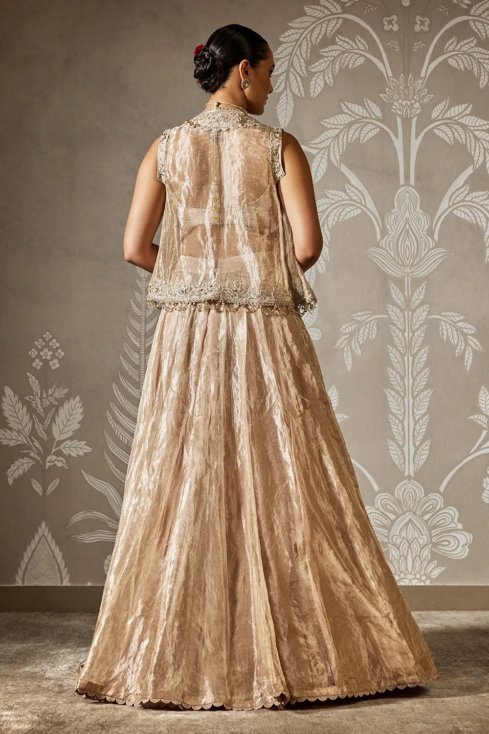 Sunehri Lehenga Set