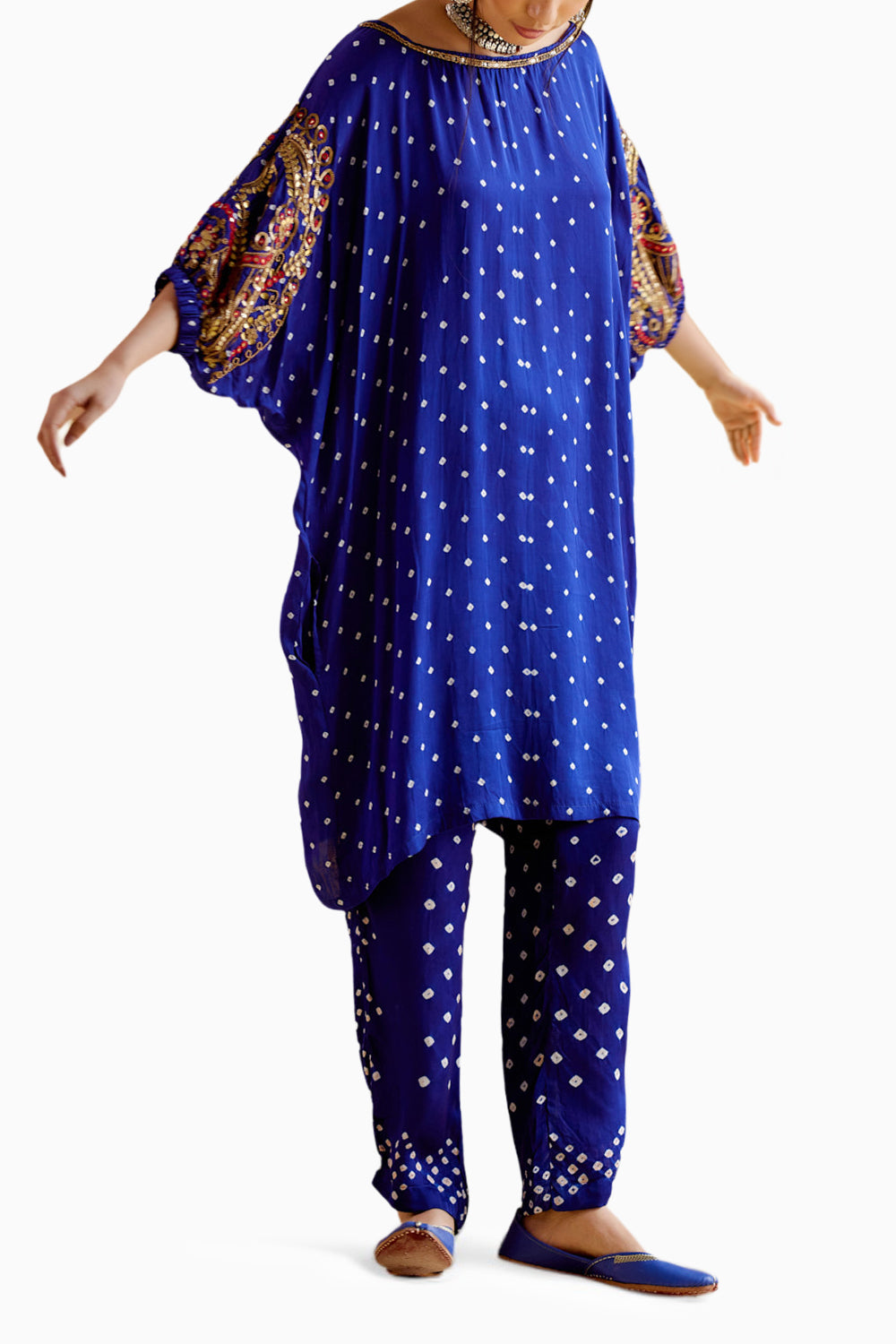 Indrina Blue Kurta Set