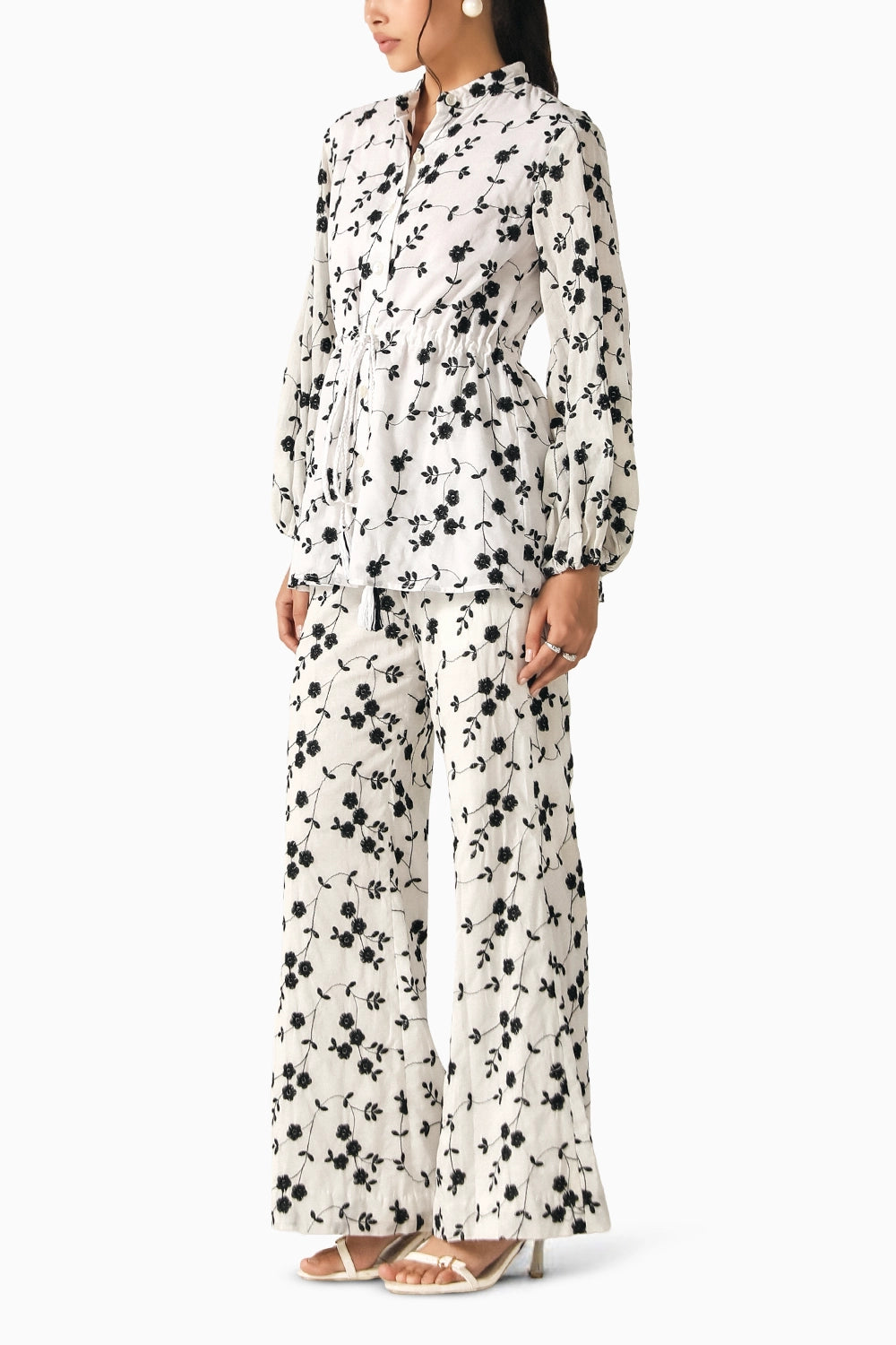 Sage White Co-ord Set