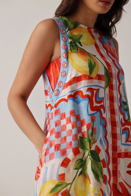 Summer Zest Isles Harper Mini Dress