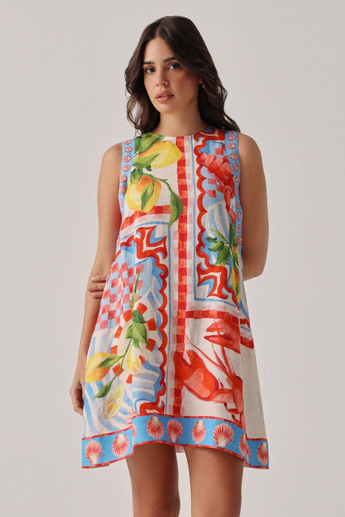 Summer Zest Isles Harper Mini Dress