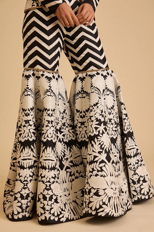 Miraas Applique Sharara