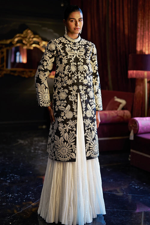 Crushed Crinkle Maxi Skirt