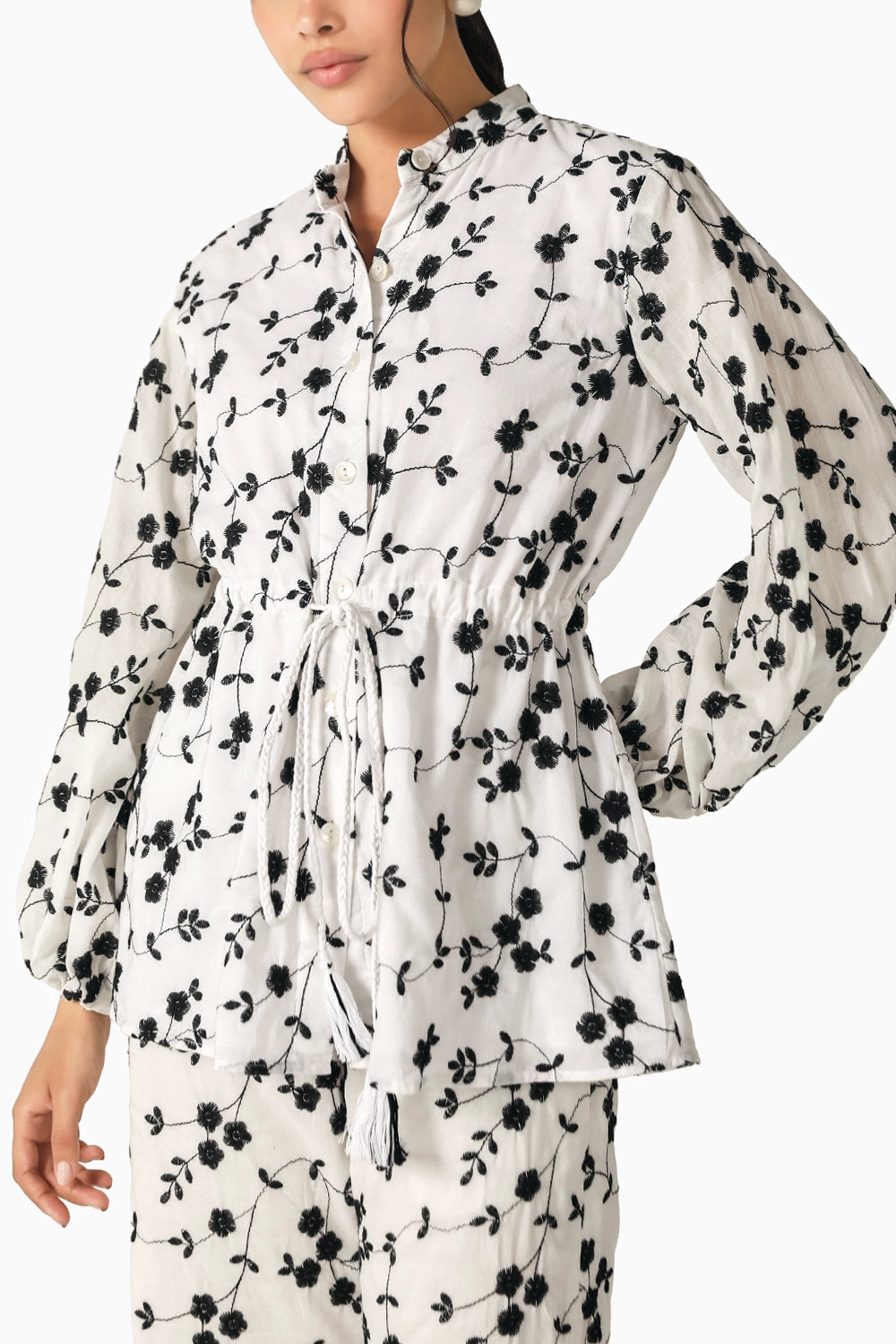 Sage White Co-ord Set