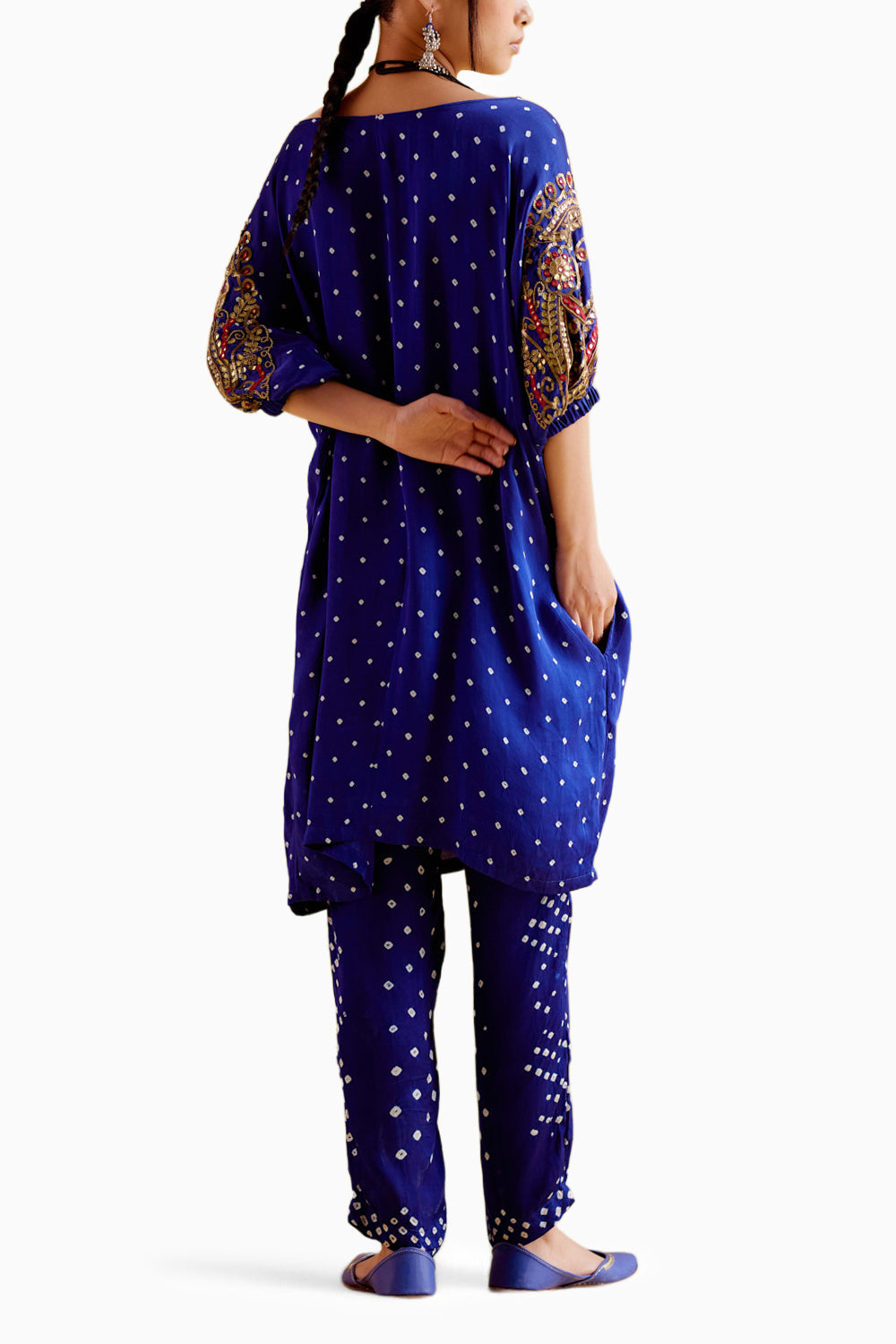 Indrina Blue Kurta Set