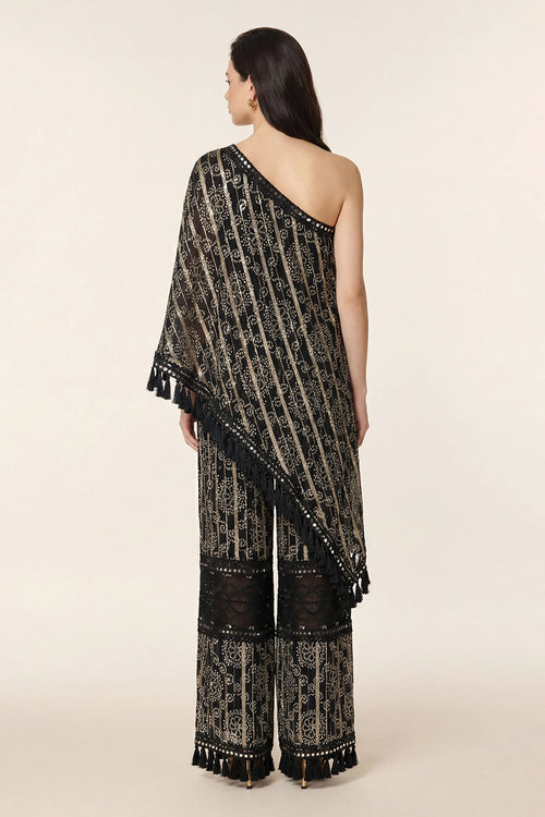 Amelina Off Shoulder Sharara Set