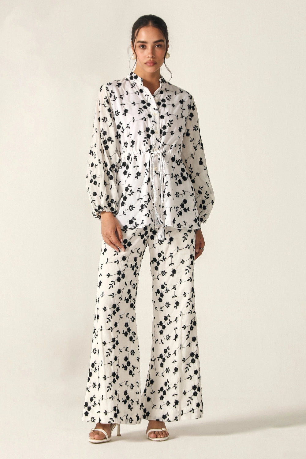 Sage White Co-ord Set