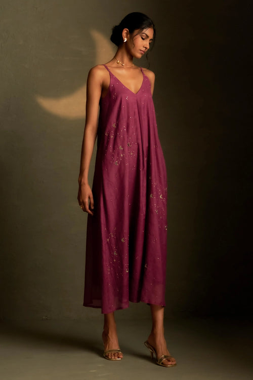 Twilight Magenta Chaand Sitara Dress