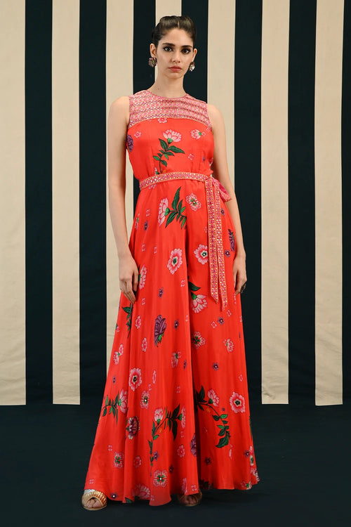 Gulmohar Chinar Jumpsuit