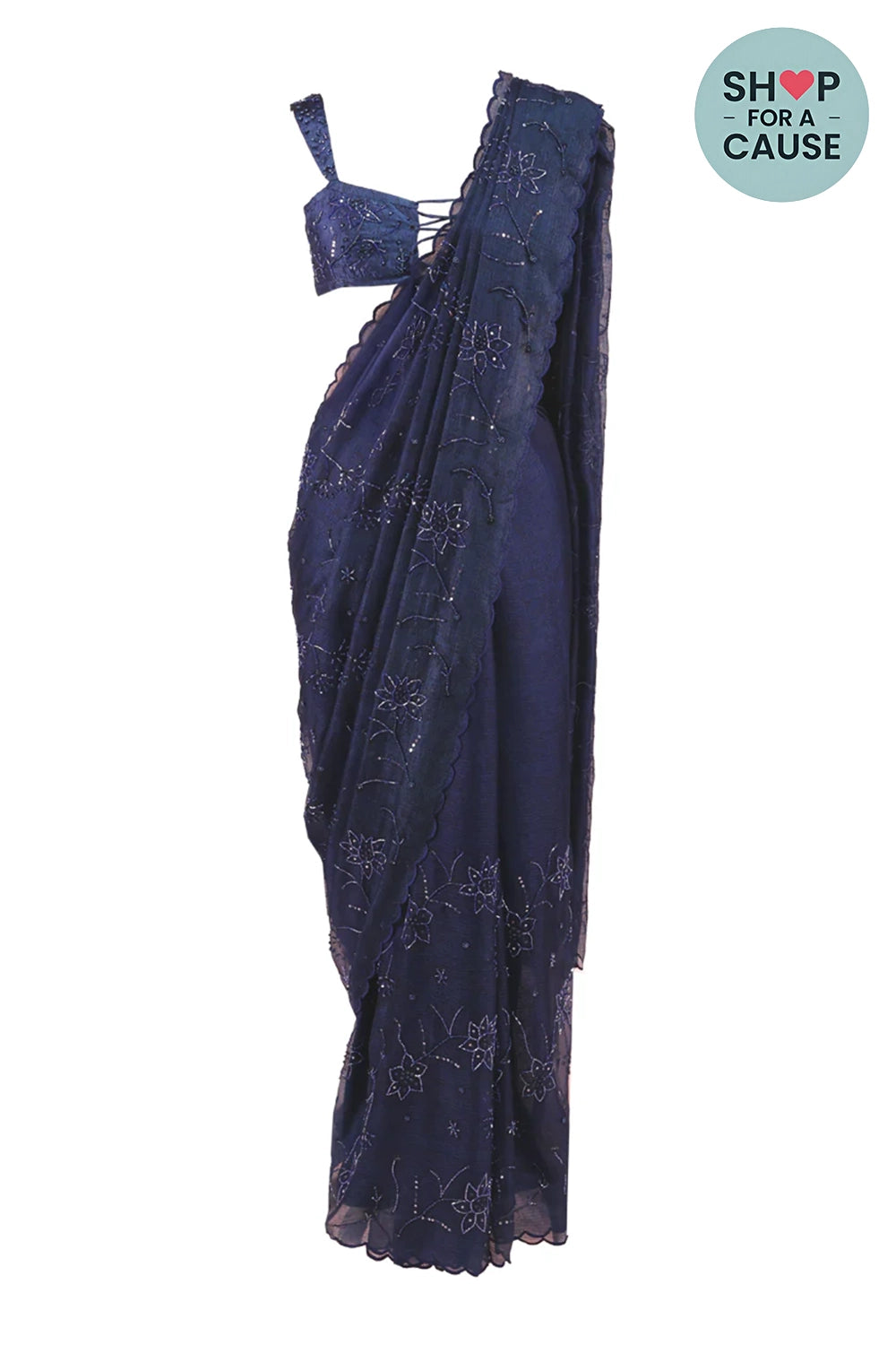 Sitara Blue Sari