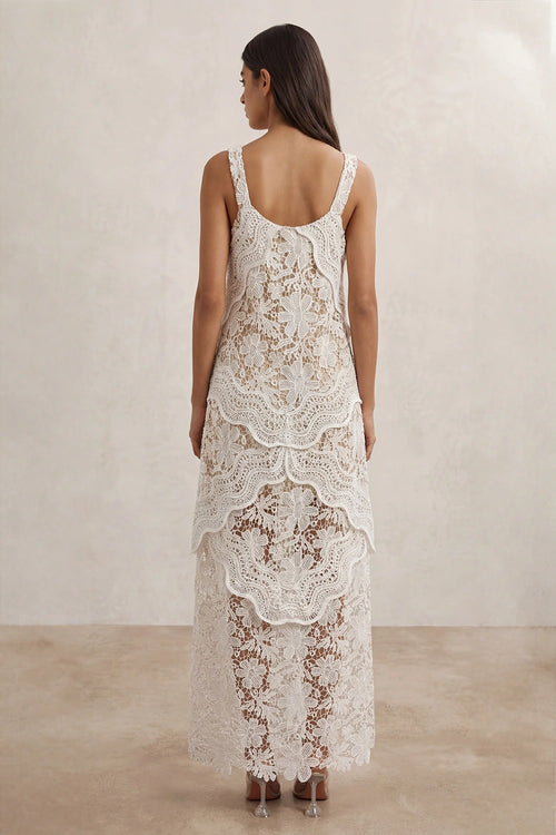 Aurelia Fringe Gown