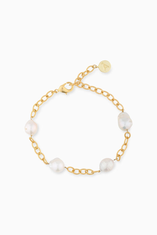 Baroque Linked Pearl Bracelet
