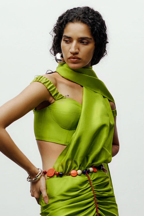 Lime Green Camila Blouse