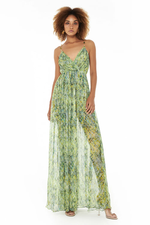 Asiza Jewel Strap Backless Dress