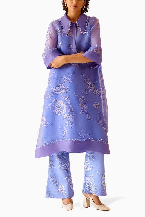 Tara Lilac Kurta Set