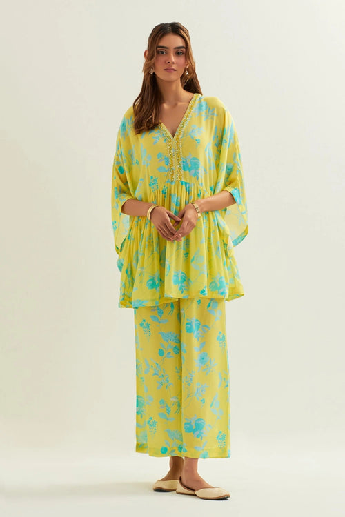 Ebla Short Kaftan Co-ord Set