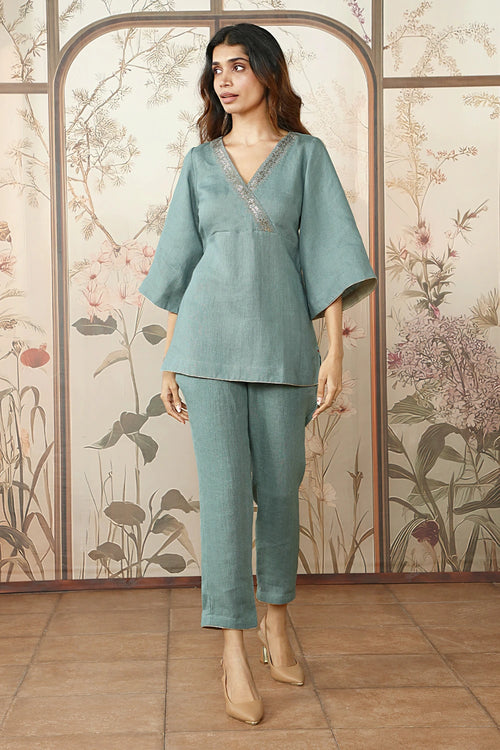 Lake Star Light Kimono Co-ord Set