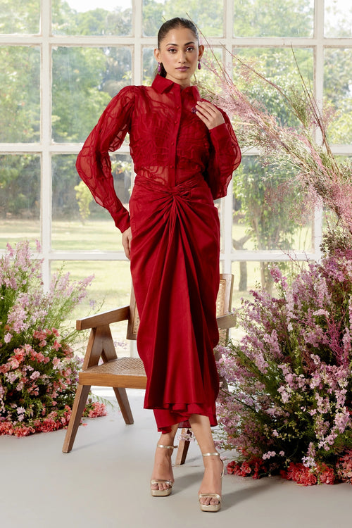 Penelop Rouge Co-ord Set