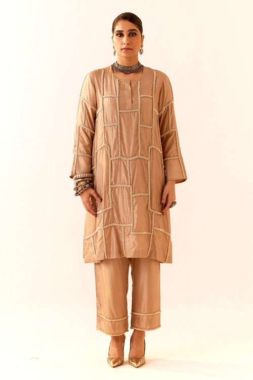 Soft Beige Kurta Set