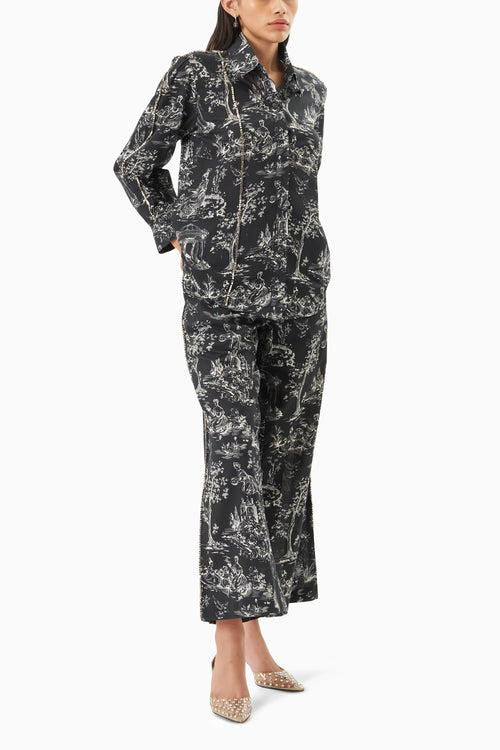 Mystic Castle Embellished Co-ord Set