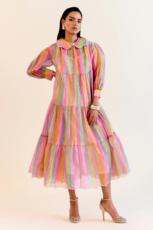 Durru Khwaab Pachranga Dress