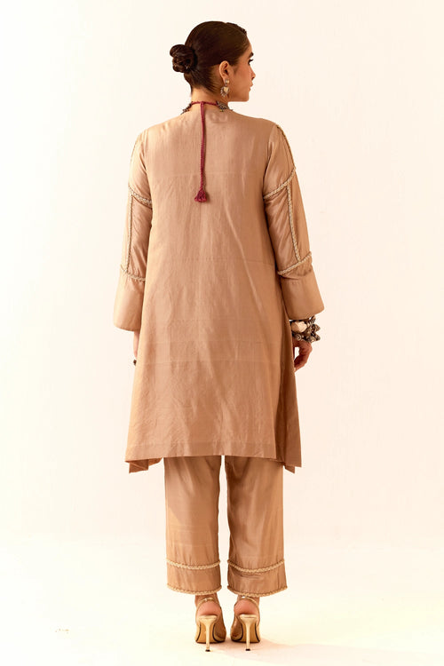 Soft Beige Kurta Set