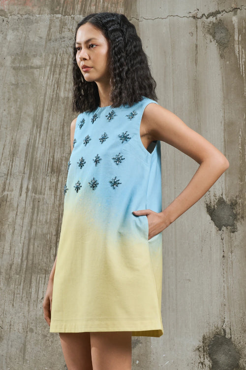 Soft Horizon Mini Dress