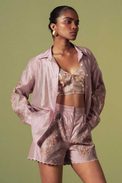 Rose Paisley Trio Set