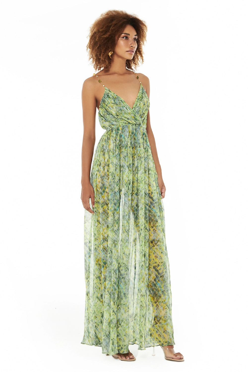 Asiza Jewel Strap Backless Dress