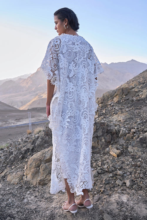 Lace Kaftan Dress