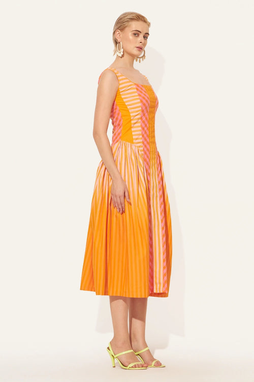 Orange Solis Dress