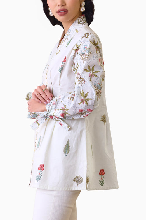 Wanderlust Printed Cotton Blouse