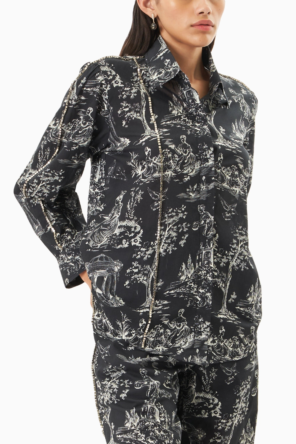 Mystic Castle Emembellished Shirt