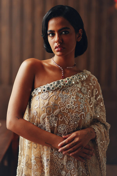 Fasana One Shoulder Cape