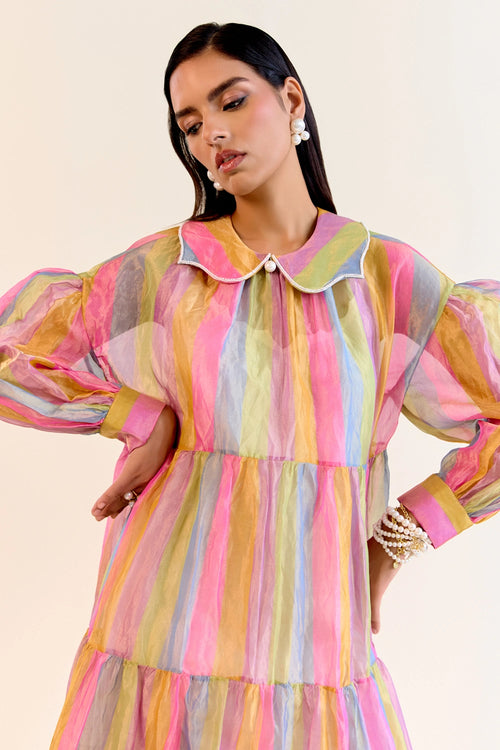Durru Khwaab Pachranga Dress