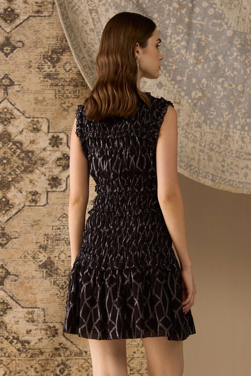 Amelia Black Mini Dress