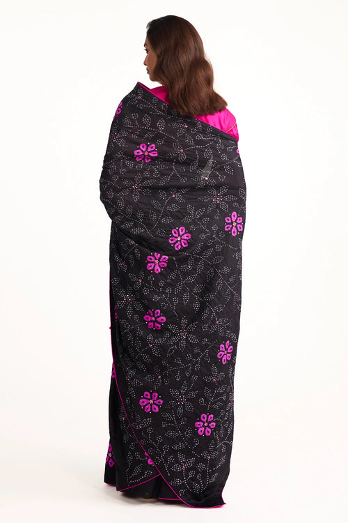 Black Nsyhaa Saree