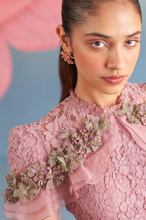 Dusty Rose Portia Dress