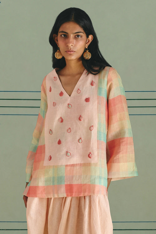 Ami Embroidered Co-ord Set