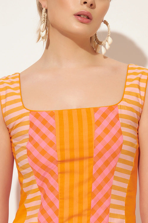 Orange Solis Dress