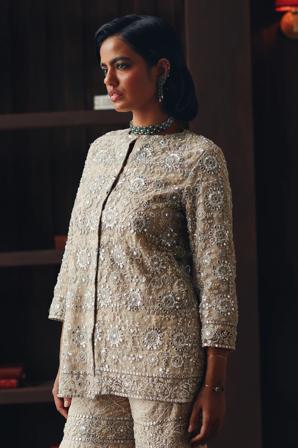 Fasana Round Neck Jacket