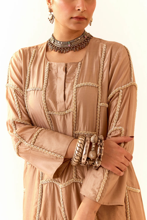Soft Beige Kurta Set