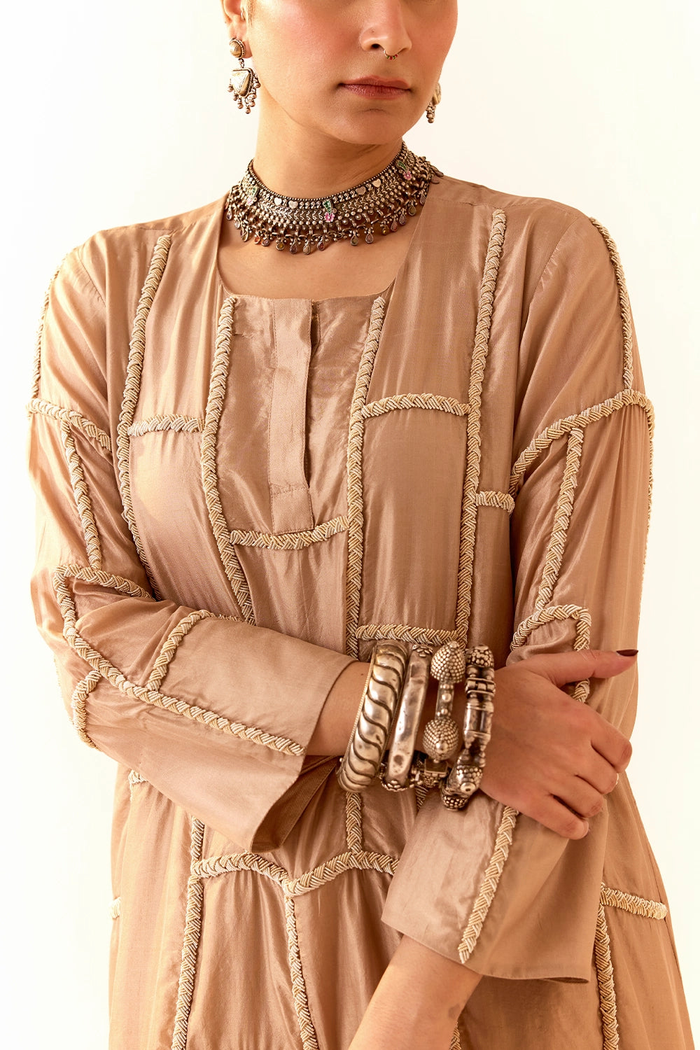 Soft Beige Kurta Set